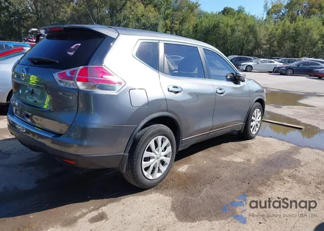 2015 Nissan Rogue S from USA, damaged, VIN KNMAT2MTXFP547787